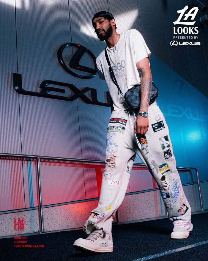 伦纳德亮相赛前训练 看似轻装上阵实则暗藏玄机