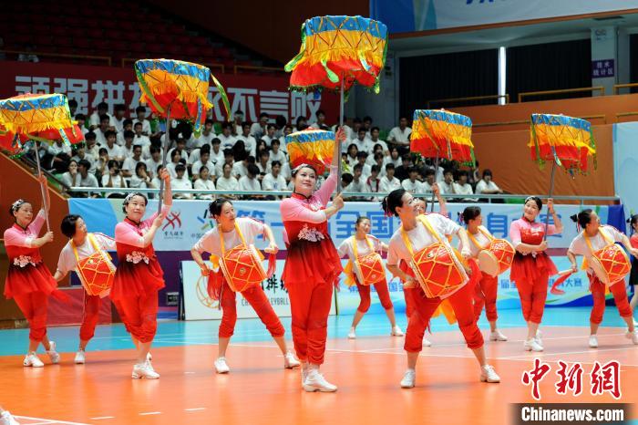 第一届全国全民健身大赛总决赛气排球女子B组在