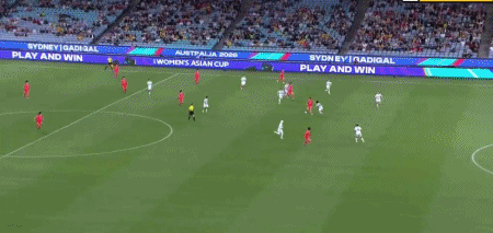 韩国女足6-0横扫乌兹别克斯坦强势挺进四强并锁