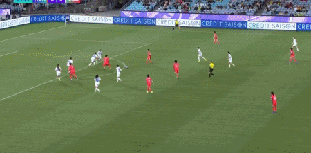 韩国女足6-0横扫乌兹别克斯坦强势挺进四强并锁